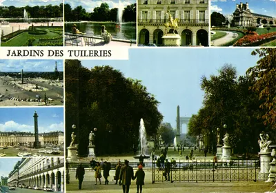 Jardins des Tuileries — Paris — Éditions CHANTAL