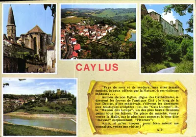 Caylhus — Terra de rochas e vegetação, editor A.P.