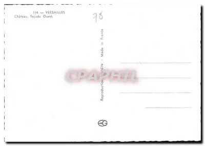 Versajles — Façada Zachodnia — Rewers