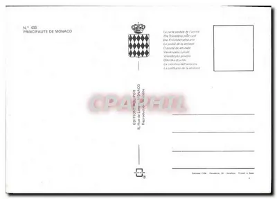 Monako Monte-Carlo — W nocy — Wydawnictwo Molipur — Rewers