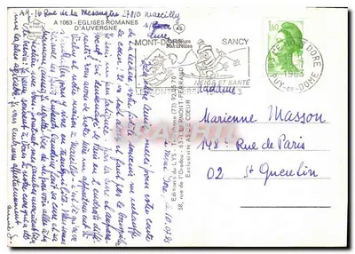 Églises Romanes d'Auvergne — Saint Saturnin, Saint-Nectaire, Notre-Dame du Port, Issoire, Orcival — Éditions du Lys — Verso