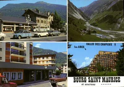 Bourg Saint Maurice e arredores — os Arcs, Vale dos Chapieux — Edições Cellard
