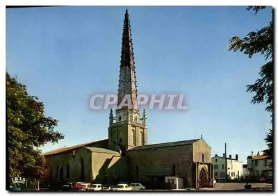 Ars-en-Ré — A Igreja de São Etienne — Editor Mexichrome