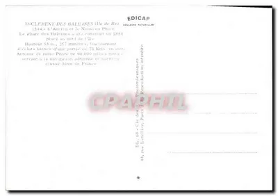Cabo da Hève — Farol antigo e farol moderno — Editor EDICAP — Verso