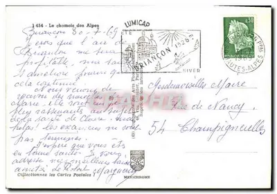 Chamois des Alpes — Widok panoramiczny — IRIS — Rewers