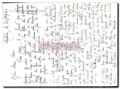 Castello di Thierry (Aisne) — Ricordo di — editore non identificato, numero di serie non visibile — Verso