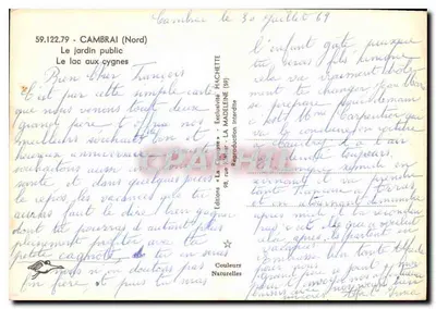 सीगन के झील — कैंब्रे (नॉर्ड) — सीगों — पीछे