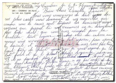 Jezioro Łabędzie — Cambrai (59-Nord) — Wydawnictwo ARTS ET COULEURS — Rewers
