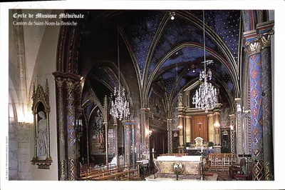 Interior da Igreja de São Nome da Bretêche — Ciclo de Música Medieval — J.B. Vallée © 1997
