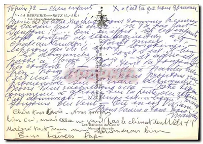 La Bernerie-en-Retz — plaża Świętej Anny — Wydawnictwo Gabier — Rewers