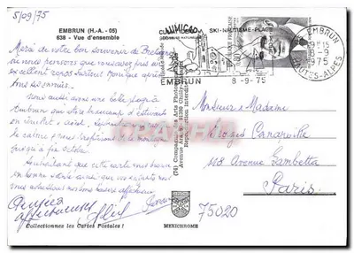 Embrun (H.-A.) — Vista geral — IRIS — Verso