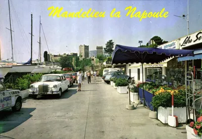 Mandelieu la Napoule — Puerto y mercado — Edición Y.P.A. n°101