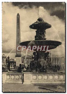 Place de la Concorde — Fontaine de la Concorde i Obélisque — Edug, n°38