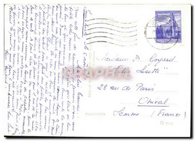 Bergkirchlein — łuk w powietrzu nad kościołem — S. Schma A 326 — Rewers
