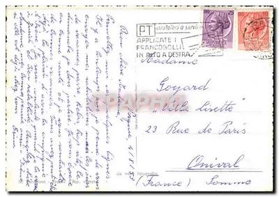 Lido di S. Cristoforo m. 500 — Trentino — Achterkant