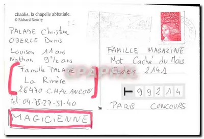 Chaalis, die Abteikapelle — © Richard Nourry — Rückseite