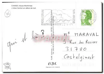 Hôtel Carlton — Cannes (Alpes-Maritimes) — ELBE éditions — Back