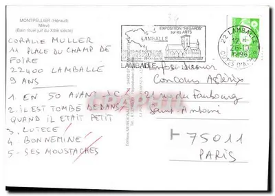 Montpellier — Subterráneos históricos — Ediciones Meridionales — Reverso