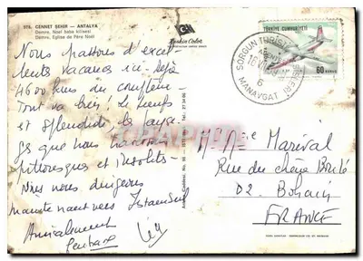 Démre, kościół Świętego Mikołaja — Cennet Şehir — wydawca Anonim Color — Rewers