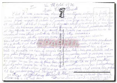 Grasse — widok panoramiczny i krajobrazy — n°7597 — Rewers