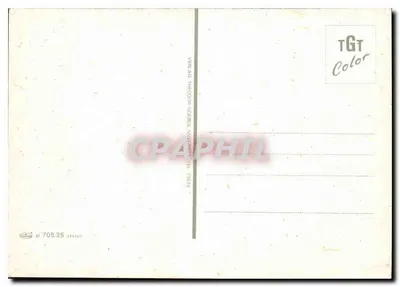 Trier — Widok panoramiczny z głównych zabytków — Verlag Theodor Scleres — Rewers