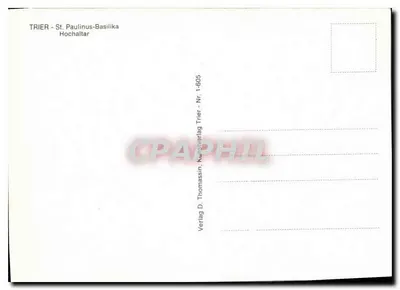 Trier — Bazylika św. Pawła — Hochaltar — Verlag D. Thomassini, Trier, nr 1-605 — Rewers