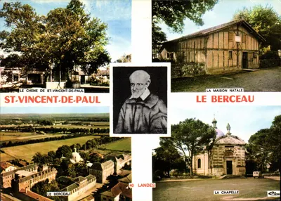 Saint-Vincent-de-Paul — O carvalho, a casa natal, a capela — Cumbier, n°40
