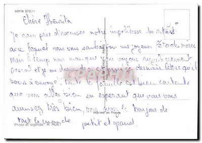 Girafa — cena humorística com mulher em escada e homem em uniforme — Alexandre — Verso