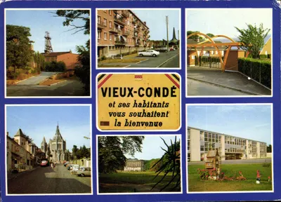 Vieux-Condé — Diversos aspectos — Edições Hachette