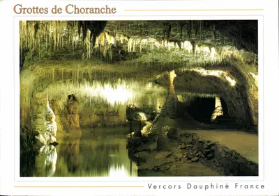 Grutas de Choranche — Vercors Dauphiné França — Éditions Images de France - Isère