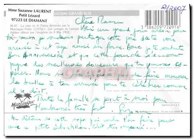 Saint-Pierre — Martinique — Éditions Grand Sud — Verso
