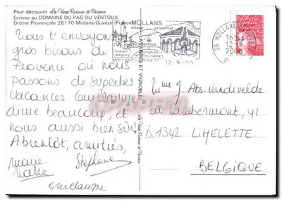 Prawdziwe bogactwa Prowansji — François ISLER — Rewers