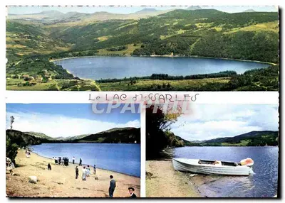 O Lago de Issarlès — Paisagens do Vivarais — editor Les Éditions de l'Écureuil, n°11015