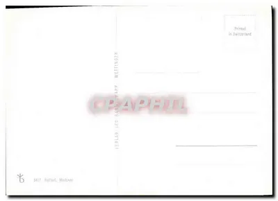 Madona com o Menino — reprodução de uma obra de Leonardo da Vinci — Verlag LED Bande-Happ, Wettlingen — Verso