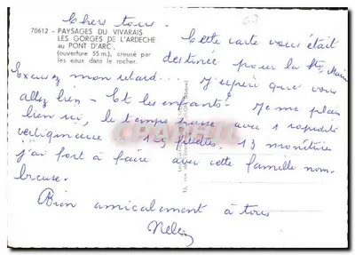 Les Gorges du Vivarais — Pont d'Arc — editor Le Studio de l'Économie (18-OK) n°70612 — Reverso
