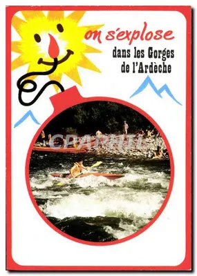 Gorges de l'Ardèche — on s'explose dans les Gorges de l'Ardèche — Edições Cellaard, Bron