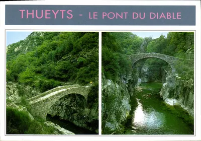 Thueyts - O Ponte do Diabo — Éditions Saint-Clement-de-Rivière