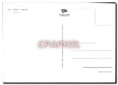 Cappadócia — Falésias de Göreme — Keskin Color, n° 655 — Verso