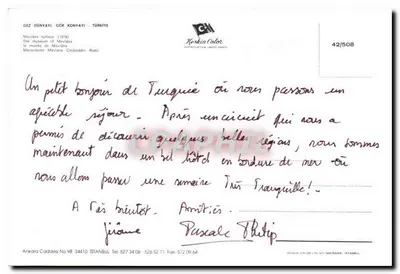 Museo Mevlana (1274) — Turchia — Keskin Color Ltd. n°42/508 — Verso