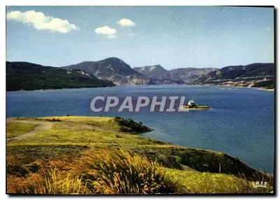 Lago de Serre-Ponçon — Baía de Saint-Michel — Editor IRIS