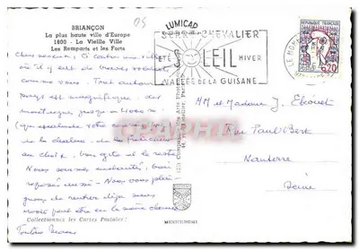 Briançon — Najwyższa miasto Europy — Lumicap Chevalier — Rewers