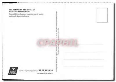 Tygodnie Regionalne Środowiska — Regionalny Związek Picardii — Rewers