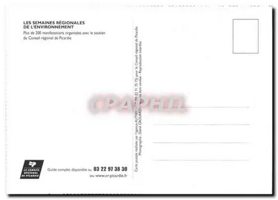 Las jesienny — Picardie — Wydawca: Conseil régional de Picardie — Rewers