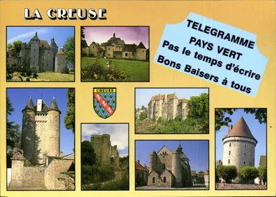 La Creuse — Castelos e monumentos — TEPAC Edições, N° 123