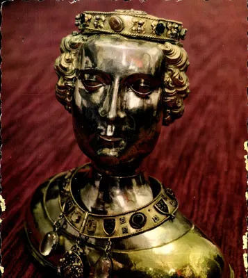 Chambon-sur-Voueize — Busto Reliquiário de Santa Valéria — Edições Théodorac, Limoges
