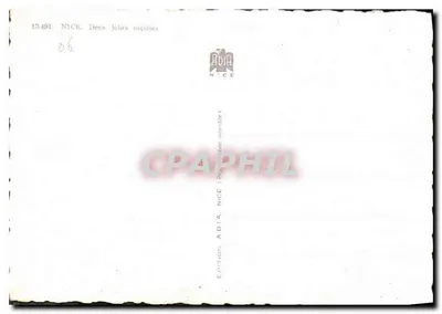 Nice — Dwie piękne Niçoziaczki — Wydawnictwo ADIA NICE — Rewers