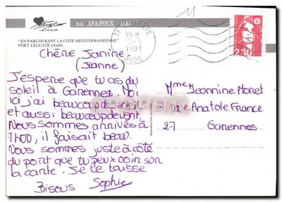 Port Leucate — J'❤️ PORT LEUCATE — S.A. APA-POUX — Rewers