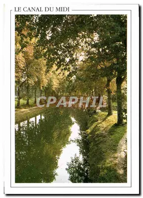 O Canal do Midi — vista arborizada — Edições Loubatères