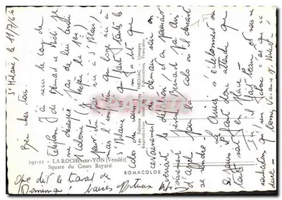 Fontanna w parku — Thésjac — Les Éditions Théo Jac — Rewers