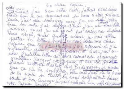 PAU — Stare stolice Bearnu, zamek i widok na Gave — Wydawnictwo Chasseneuil — Rewers